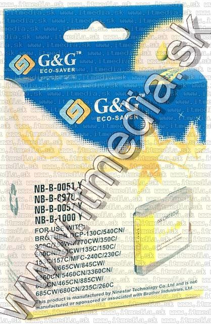 Image of Brother ink (GnG) LC51 B57 yellow 1000 (IT4251)