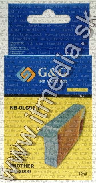 Image of Brother ink (GnG) LC01 yellow 12ml (IT4802)