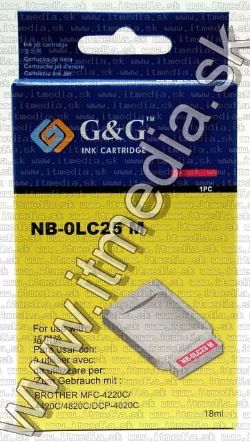 Image of Brother ink (GnG) LC25 magenta 18ml (IT4815)