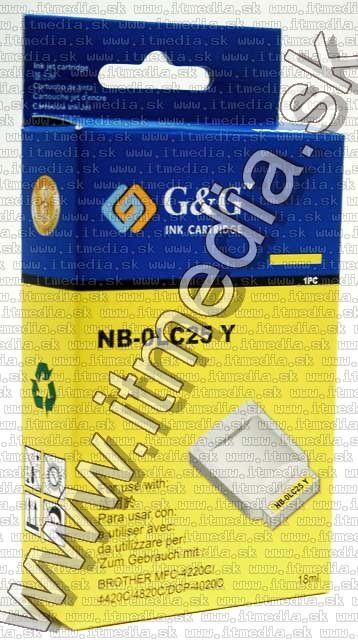 Image of Brother ink (GnG) LC25 yellow 18ml (IT4816)