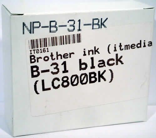 Image of Brother ink (itmedia) B-31 black (LC800BK) (IT0161)