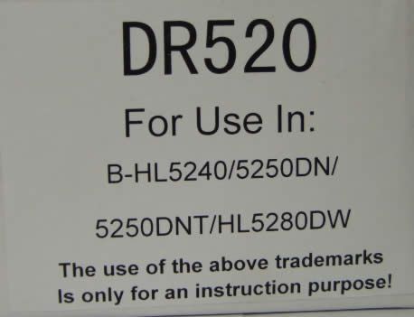 Image of Brother drum (itmedia) DR520 *rebuild* (IT3472)