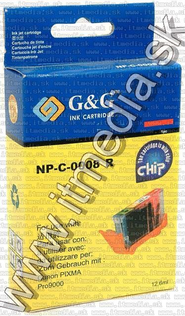 Image of Canon ink (GnG) CLI-8 ***RED*** *CHIP* (IT4234)