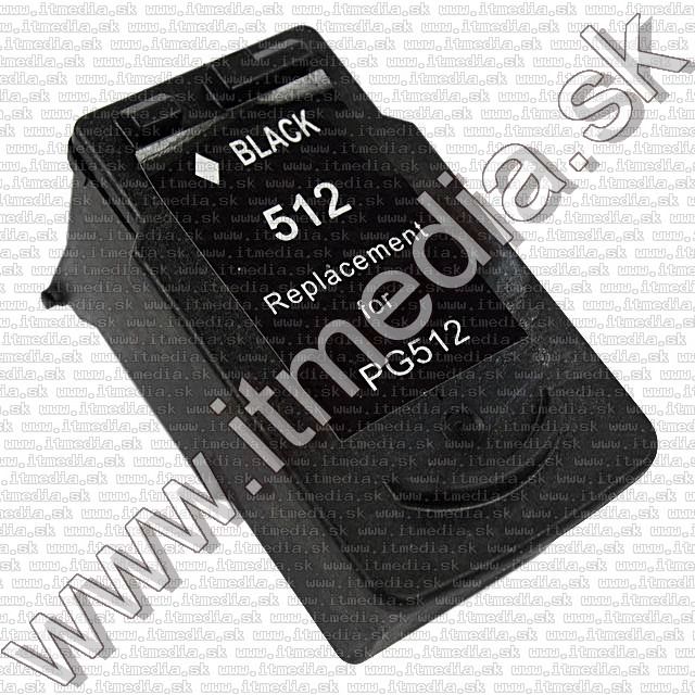 Image of Canon ink (itmedia) PG-512 (PG-510) Black 12ml ECO SIL (IT8813)