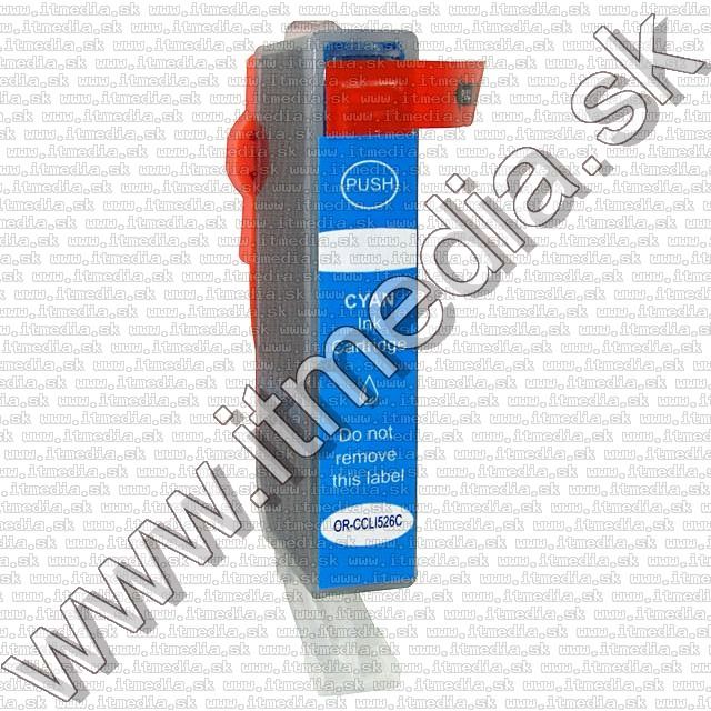 Canon ink (itmedia) CLI-526 Cyan **WITH CHIP** ECO (IT7176) Image of Canon ink (itmedia) CLI-526 Cyan **WITH CHIP** ECO (IT7176)