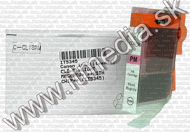 Image of Canon ink (itmedia) CLI-8 *LIGHT MAGENTA* **WITH CHIP** (IT5345)