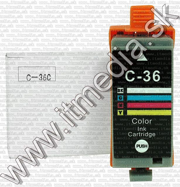 Image of Canon ink (itmedia) CLI-36 Color **WITH CHIP** (IT5350)