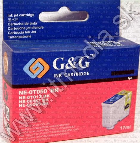 Image of Epson ink (GnG) 0T050 black (T013 187 093 comp.) (IT6466)
