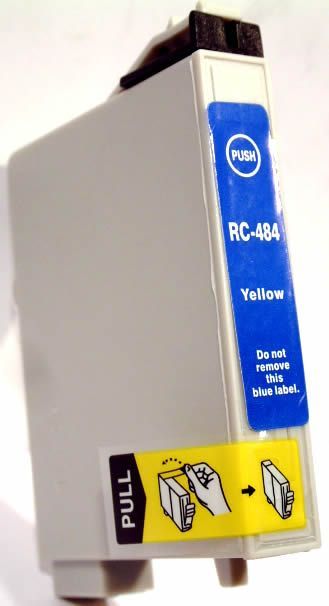 Image of Epson ink (itmedia) 0T484 yellow (OR) (IT0132)