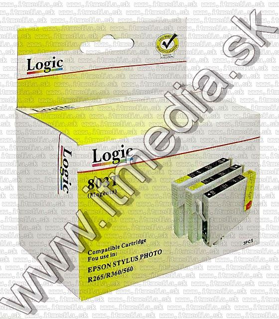 Image of Epson ink (LOGIC) T0803 v3.11 *Magenta**3pack* (IT6897)