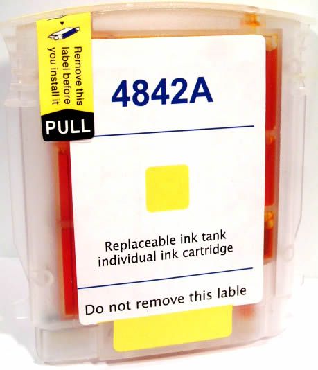 Image of HP ink (itmedia) 10 Yellow (4842A) (IT2849)