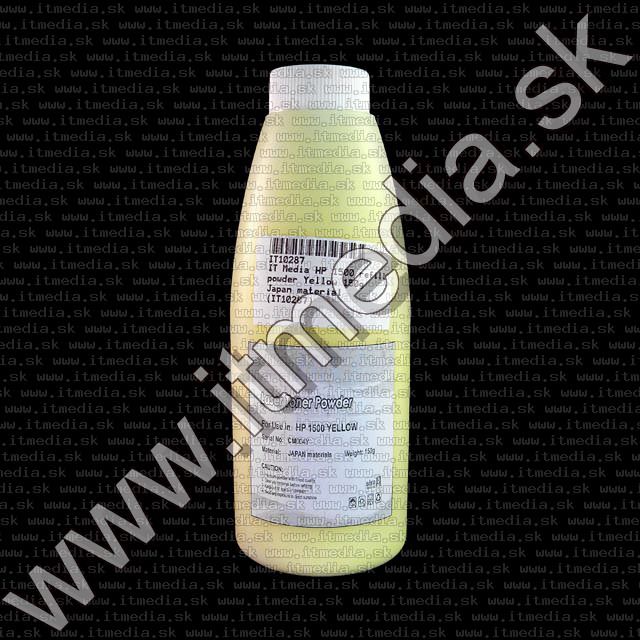 Image of IT Media HP 1500 refill powder Yellow 150g Japan material (IT10287)