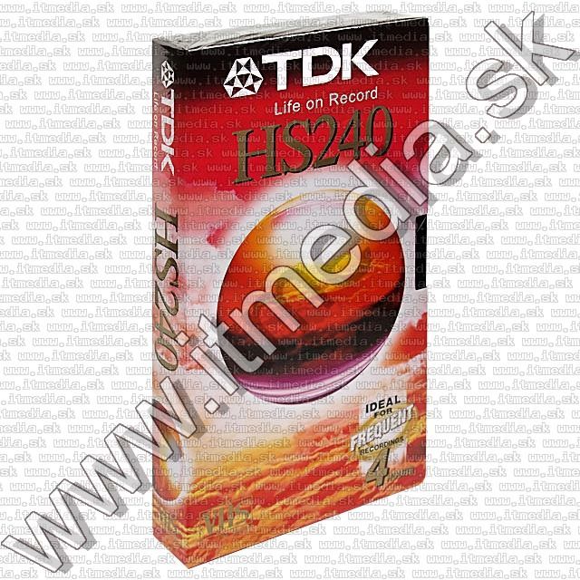 Image of TDK VHS cassette E240 ***HS*** (IT8860)
