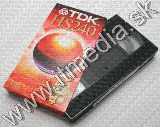 Image of TDK VHS cassette E240 ***HS*** (IT8860)