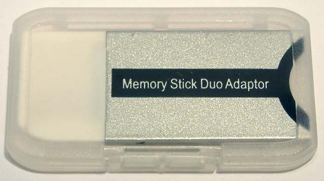 Image of MS Pro duo (MemoryStick Pro Duo to Memorystick standard) ***ADAPTER*** (IT4295)
