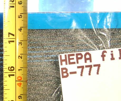 Image of Hepa Filter Replacement for B-777B (IT2829)