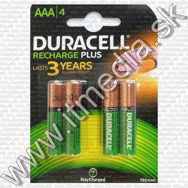 Image of Duracell Stay Charged akku HR03 4x750 mAh AAA *Ready2Use* (IT8411)