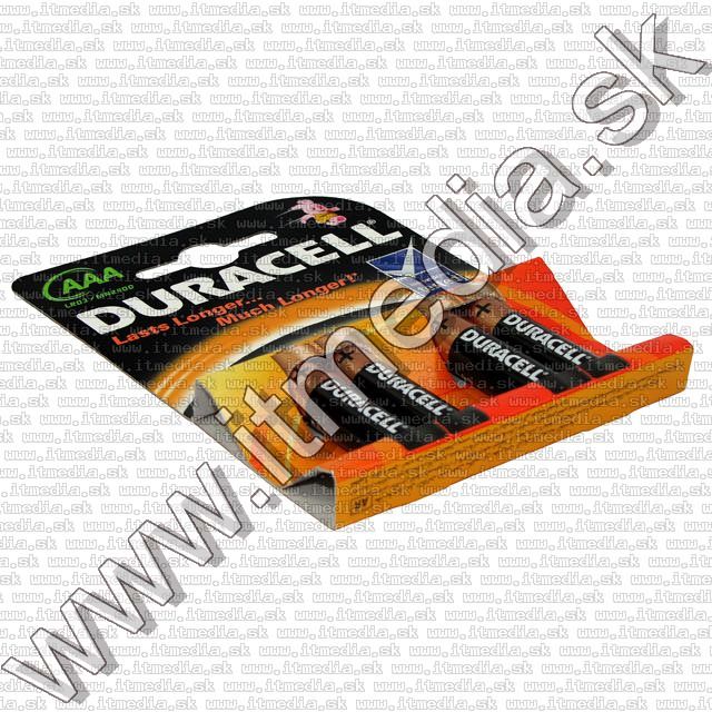 Image of Duracell BASIC Alkaline Battery 4xAAA LR03 (IT7250)