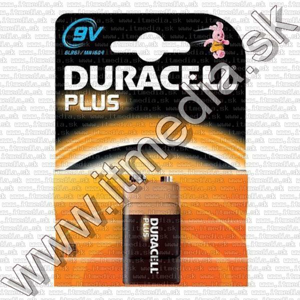 Image of Duracell Alkaline Battery 9V *Plus Power* Blister (IT13035)