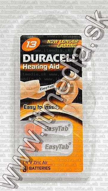 Image of Duracell battery PACK (6-set) No. 13 (DA13N6) (IT1440)