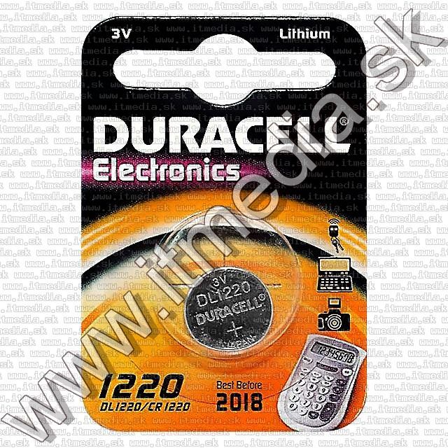 Image of Duracell Button Battery CR1220 *Lithium* (IT3495)