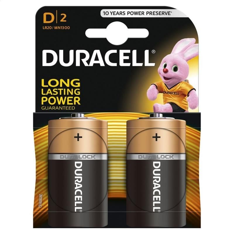 Image of Duracell BASIC Alkaline Battery 2xD LR20 (IT14402)
