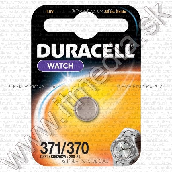 Image of Duracell SR920SW 1.5V Silver Oxide gombelem (IT7927)