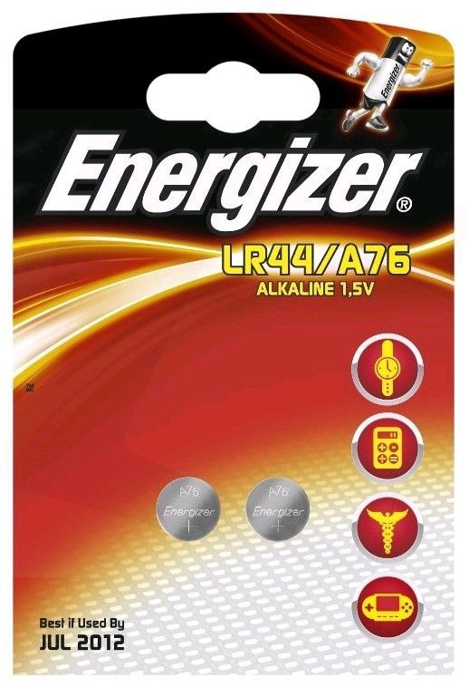 Image of Energizer Button Battery LR44 AG13 2pk (IT13844)