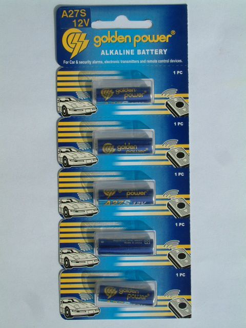 Image of Golden Power 12V alkaline battery *A27S* INFO!!!! B-grade (IT2458)