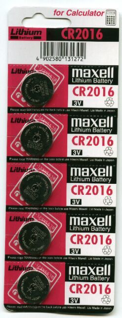Image of Maxell CR2016 gombelem (IT6579)