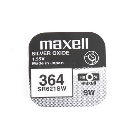 Maxell SR621SW gombelem (364) Ezüst oxid (IT7122) Image of Maxell SR621SW gombelem (364) Ezüst oxid (IT7122)
