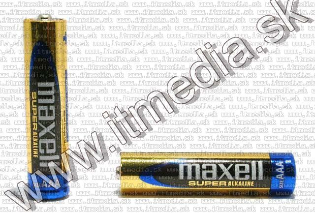 Image of Maxell Super LR03 4x *AAA* alkáli elem *Bliszter* (IT4632)