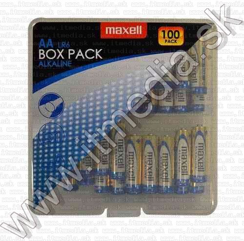 Maxell LR06 100xAA alkáli elem (IT11818) Image of Maxell LR06 100xAA alkáli elem (IT11818)