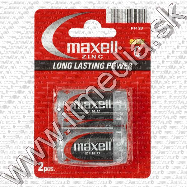 Maxell C R14 cink-szen feltartos elem 2db *Bliszter* (IT8636) Image of Maxell C R14 cink-szen feltartos elem 2db *Bliszter* (IT8636)