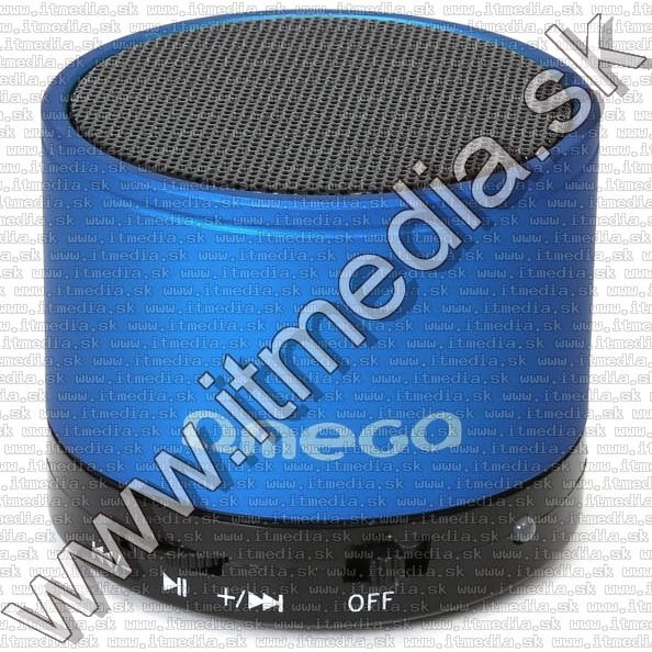 Image of Vezetéknélküli Bluetooth hangszóró mikrofonnal (OG47BL) Kék (IT11571)