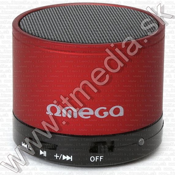 Image of Vezetéknélküli Bluetooth hangszóró mikrofonnal (OG47R) Piros (IT11604)