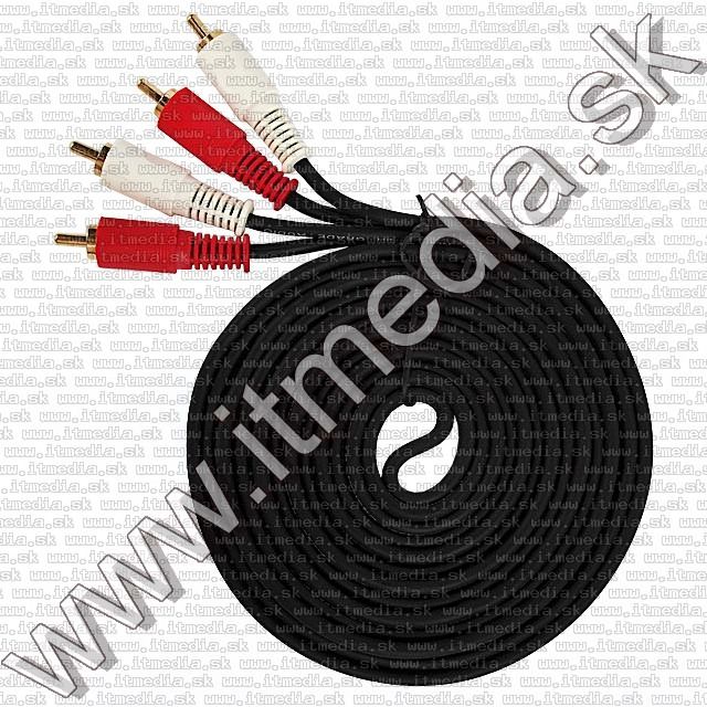 Image of 2x RCA-RCA cable, HQ, 3m (IT9011)