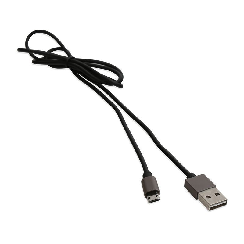 Image of Omega univerzális végű microUSB-USB kábel 1m 2.4A info! (IT14388)