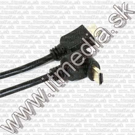 Omega HDMI v1.4 cable 1.5m *No Filter* L-neck (IT9699) Image of Omega HDMI v1.4 cable 1.5m *No Filter* L-neck (IT9699)