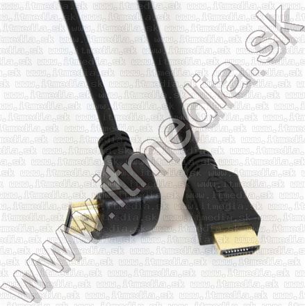 Image of Omega HDMI v1.4 cable 1.5m *No Filter* L-neck (IT9699)