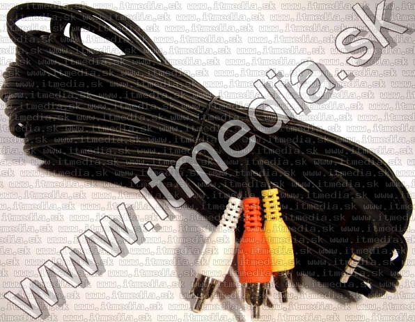 Image of Jack-3xRCA CAMERA cable AV 10m (IT3049)