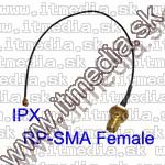 Image of U.fl - IPX Plug to RP-SMA Male Cable 18cm (IT7953)