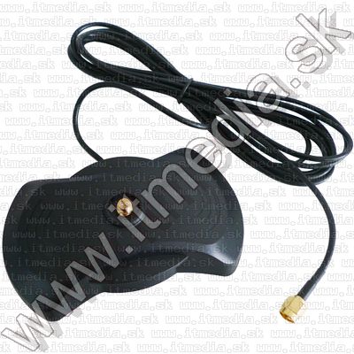 Image of RP-SMA cable extender Male-Female 2.5m w. Magnetic Base V2 (IT7955)