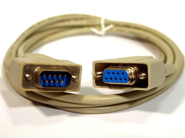Image of RS-232 serial link **extender** cable 1.5-1.8m (IT3602)