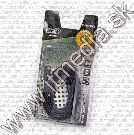 S-ATA Cable 100cm Black *With Metal Clip* (IT7152) Image of S-ATA Cable 100cm Black *With Metal Clip* (IT7152)