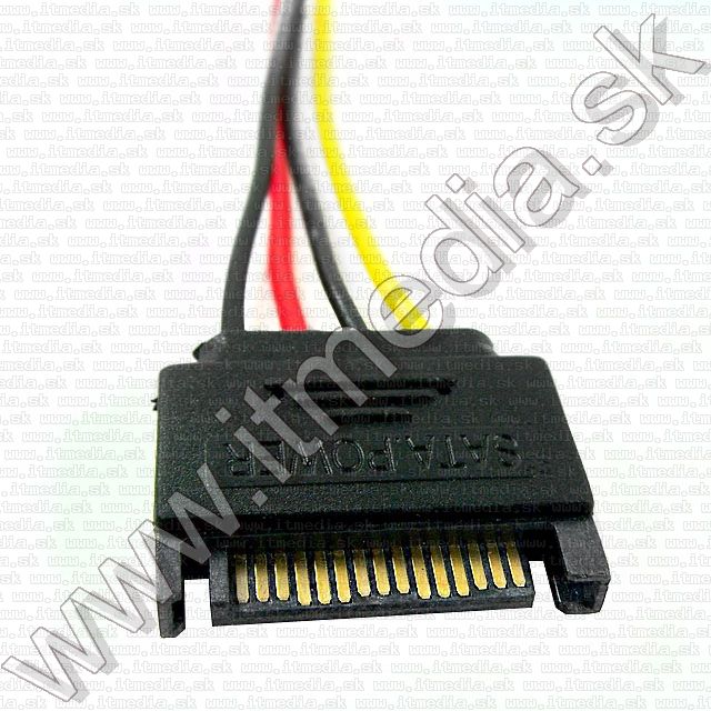 Image of SATA Power Cable Extender 15cm (IT7761)