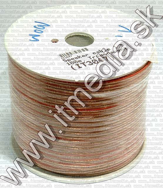 Image of Speaker cable 1.5, 100m, Transparent (IT3047)