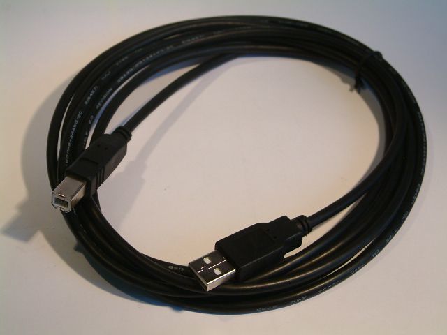 Image of Printer cable ---3m--- -----USB----- *black* Bulk (IT2263)