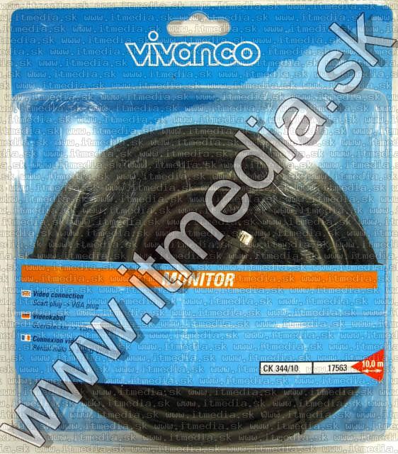 Vivanco SCART-VGA Cable 10m INFO! (IT3855) Image of Vivanco SCART-VGA Cable 10m INFO! (IT3855)