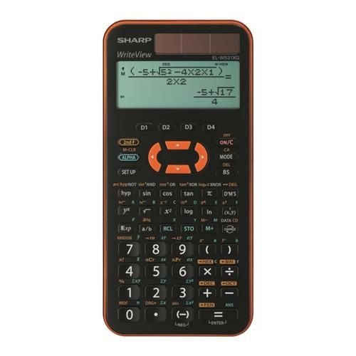 Image of SHARP Scientific Calculator ELW531XGYR (10+2digit) 330 function 4-line (IT13587)